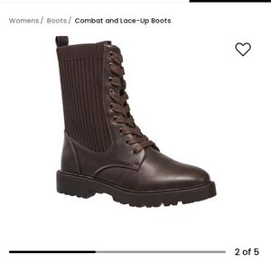 women french connection lace up boots